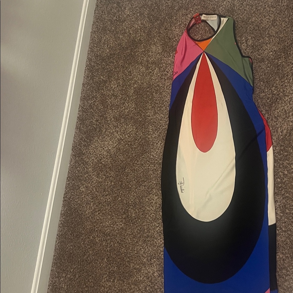 Emilio Pucci Multicolor Maxi Dress